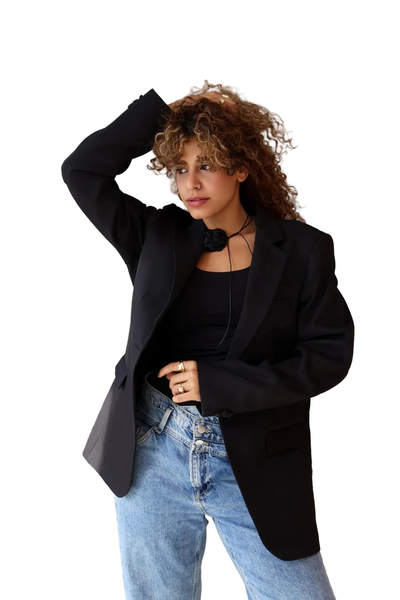 Classic Black Blazer