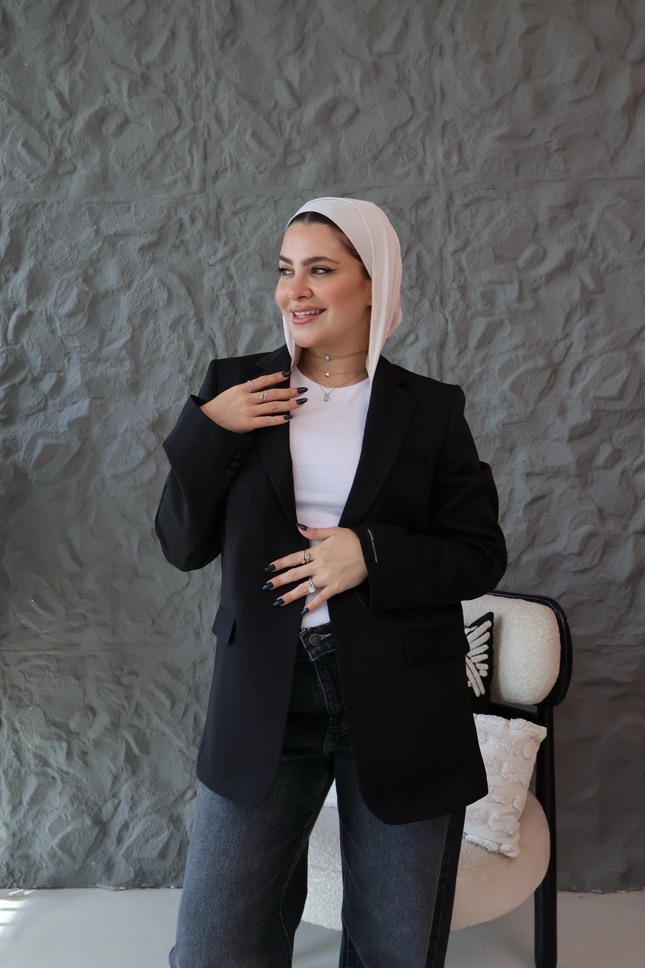 Classic Black Blazer